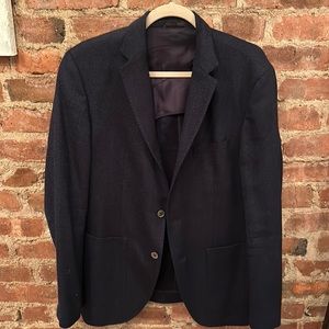 Hugo Boss Blazer - Super 110s Wool - 38R - Herringbone deconstructed